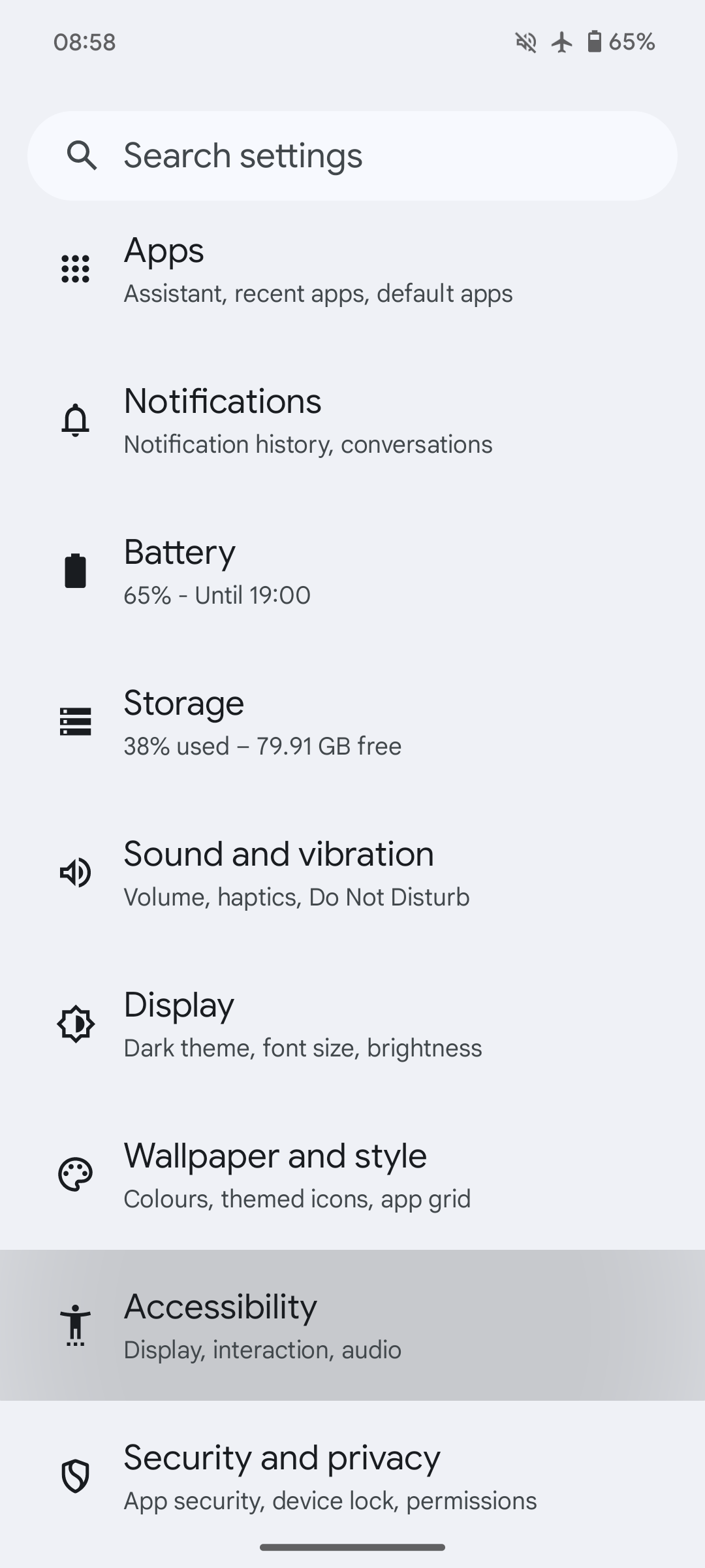సెట్టింగ్‌లు